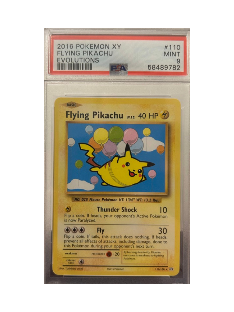 Flying Pikachu – PSA 9 – 110/108 – Secret Rare