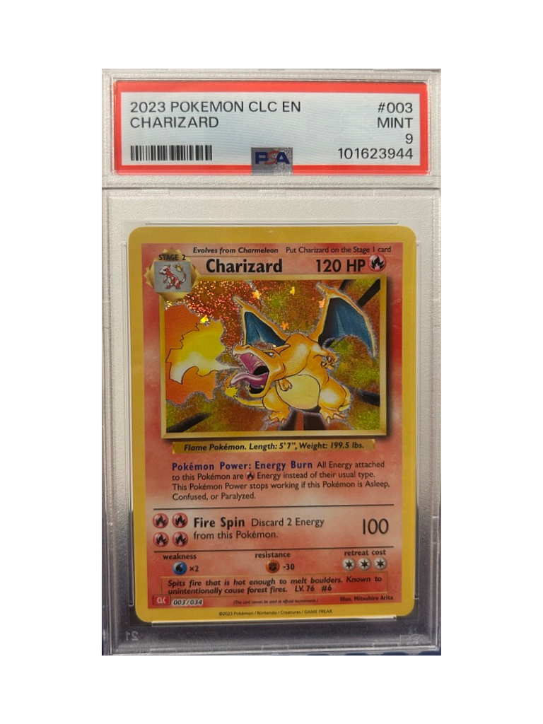 Charizard – Classic Collection – PSA 9 – 003/034