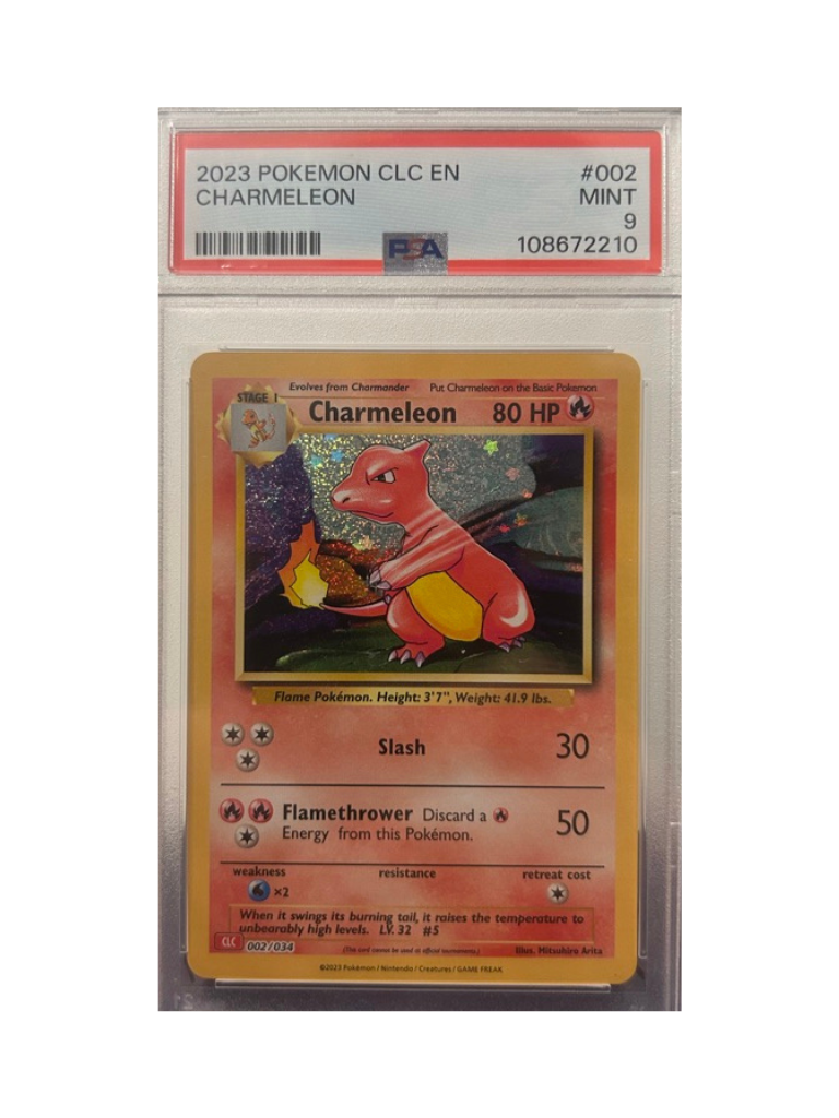 Charmeleon – Classic Collection – PSA 9 – 002/034